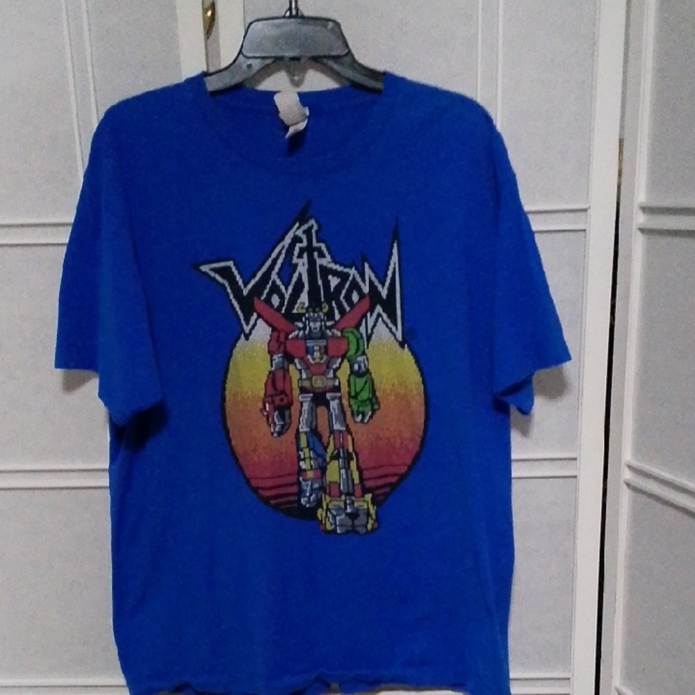 Rare Vintage Voltron  Blue Graphic T-Shirt